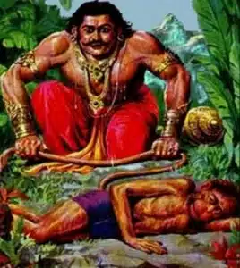 Bhim and Hanuman