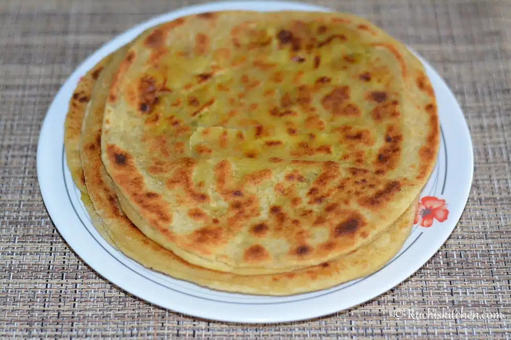 Aloo paratha stuffed