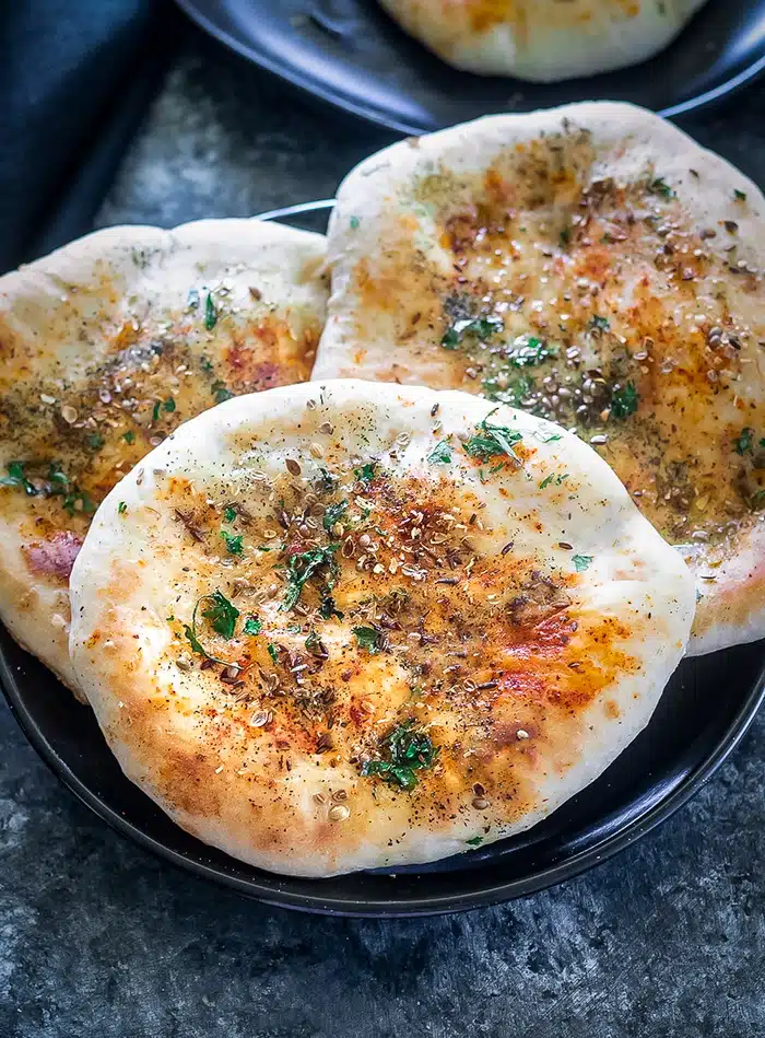 Wheat Kulcha stacked