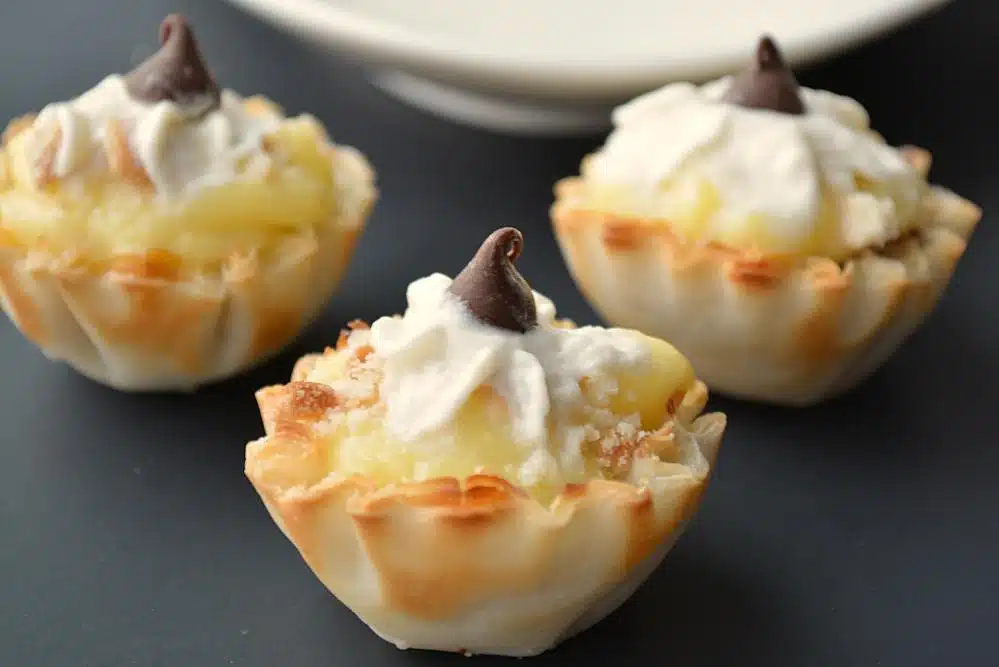 Mini Custard- Choco bowls