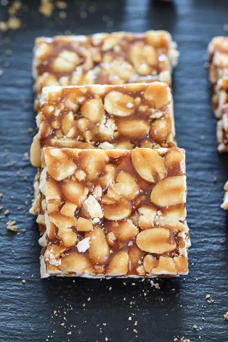 Peanut gajak squares