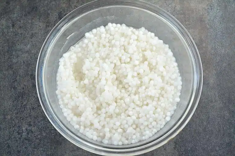 Perfect Non-sticky Sabudana Pearls for khichdi - Ruchiskitchen