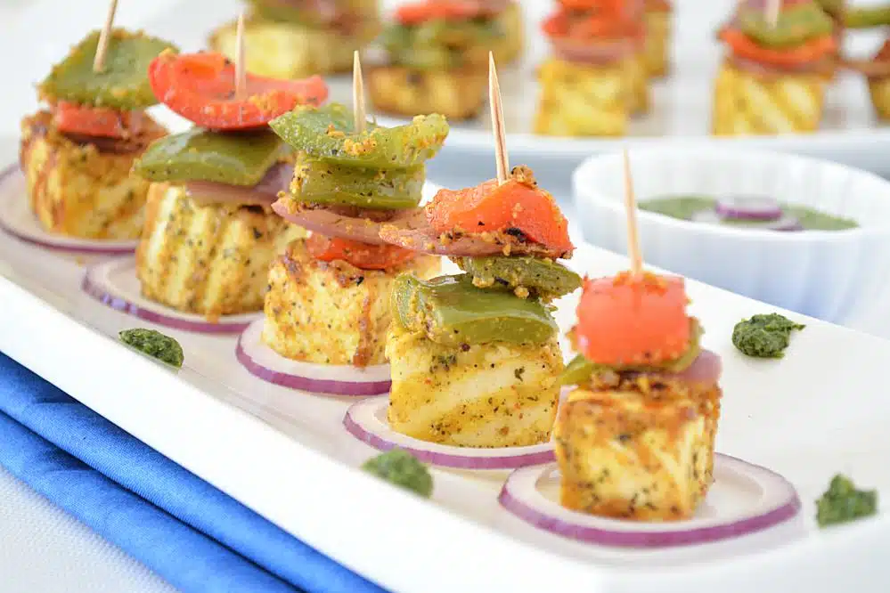 Paneer tikka without oven