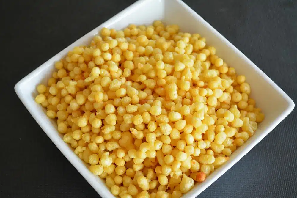 Sweet fried boondi