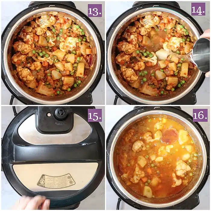 How to make Pav bhaji in Instant Pot
