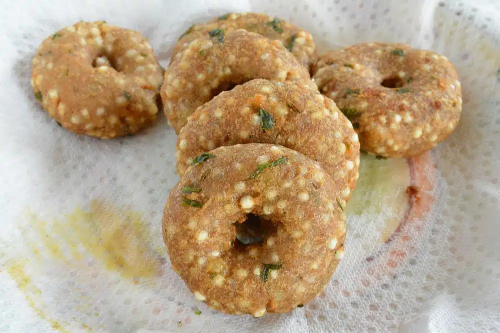 Golden Brown Dahi Vadas