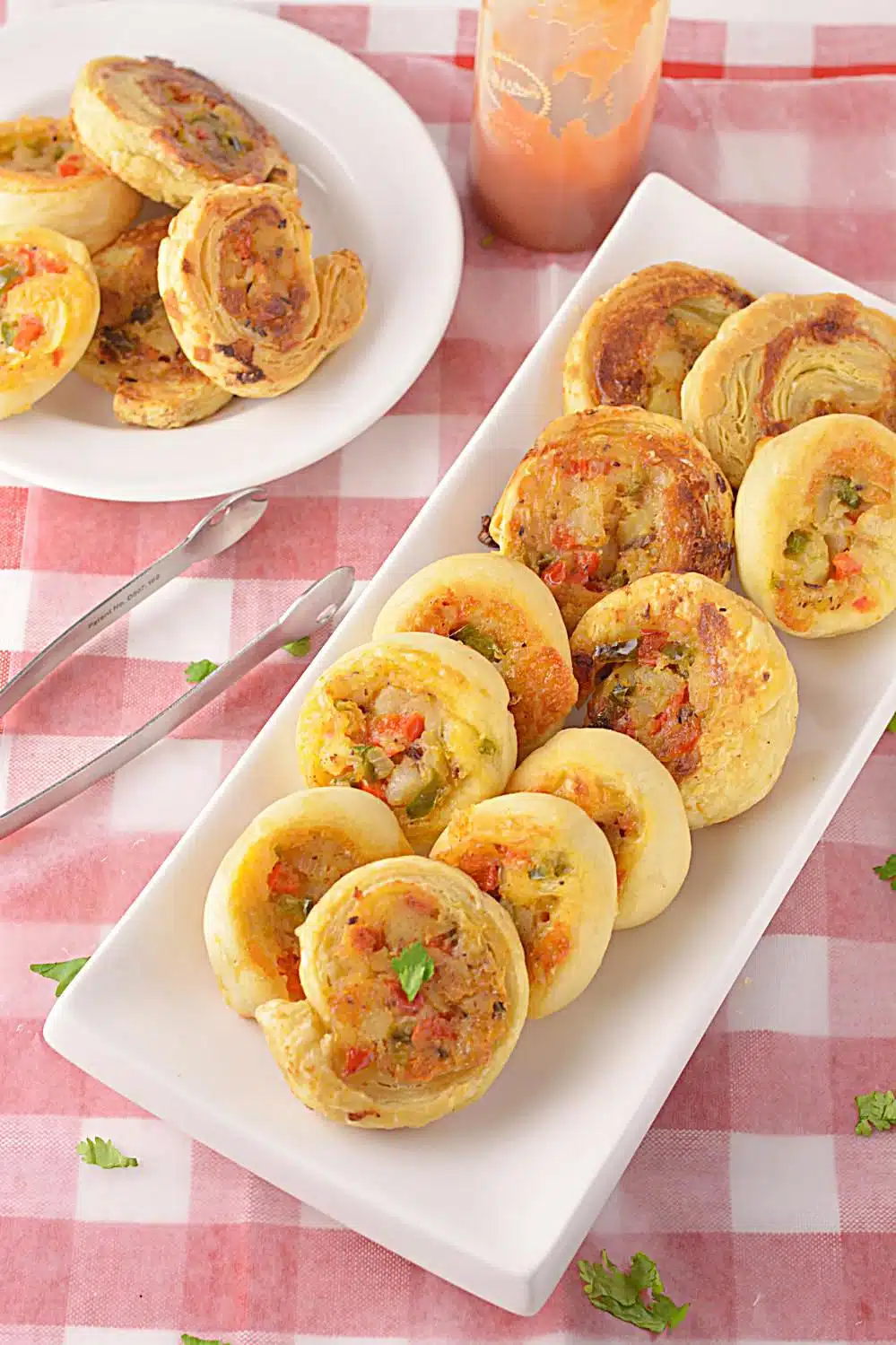 Veggie Pinwheels Party Appetizer