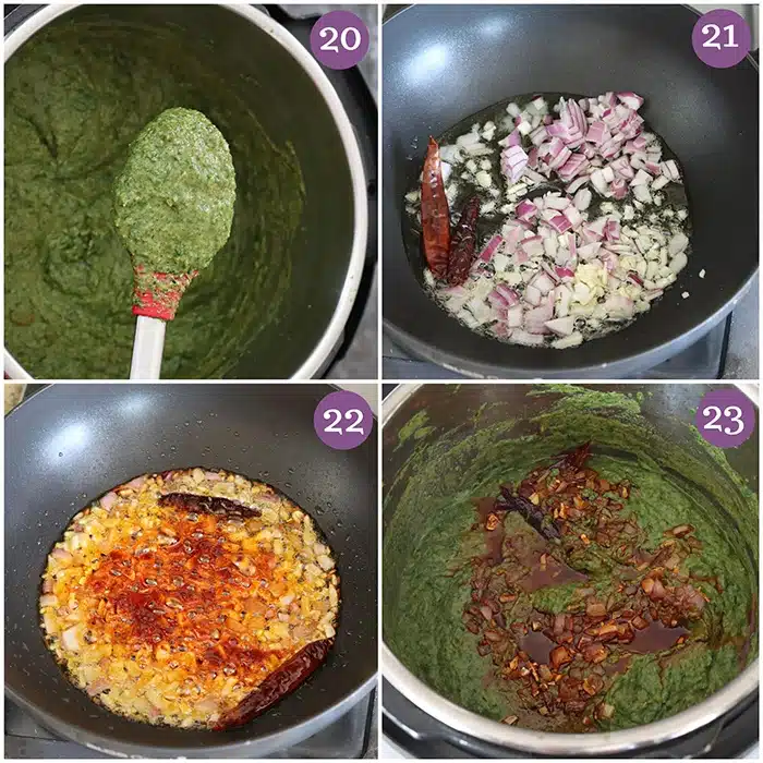 Tadka for Sarson ka saag