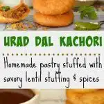 Khasta Urad Dal Kachori - Ruchiskitchen