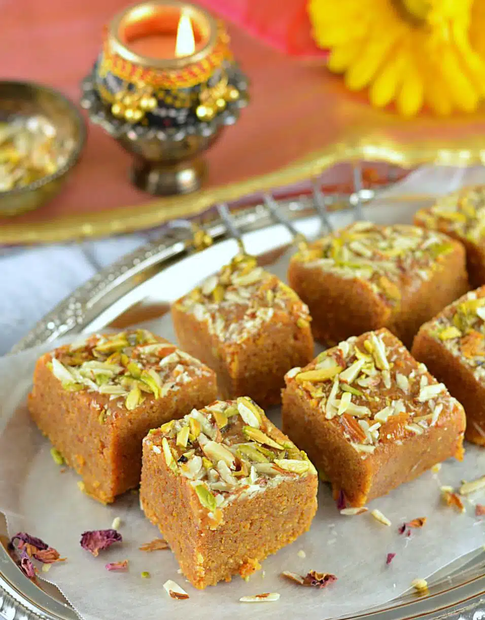 Dodha Burfi Recipe - Ruchiskitchen