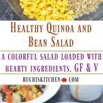 Healthy Quinoa and Bean Salad