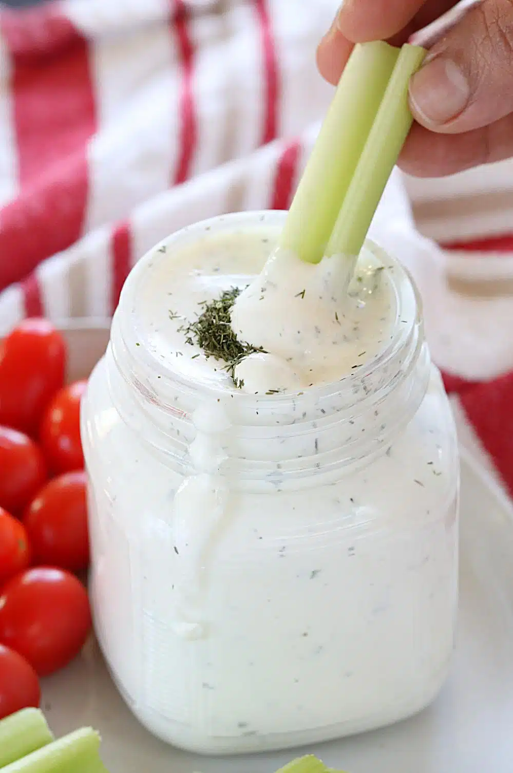 Vegan Ranch Dressing - Ruchiskitchen.com