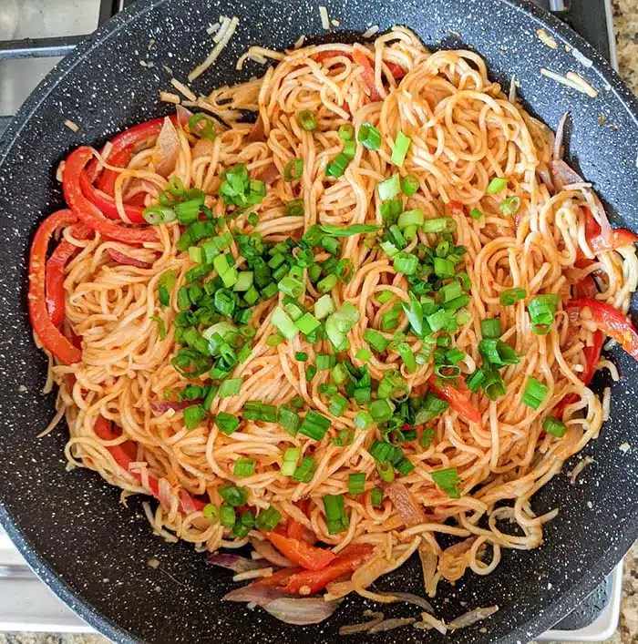 Add scallions