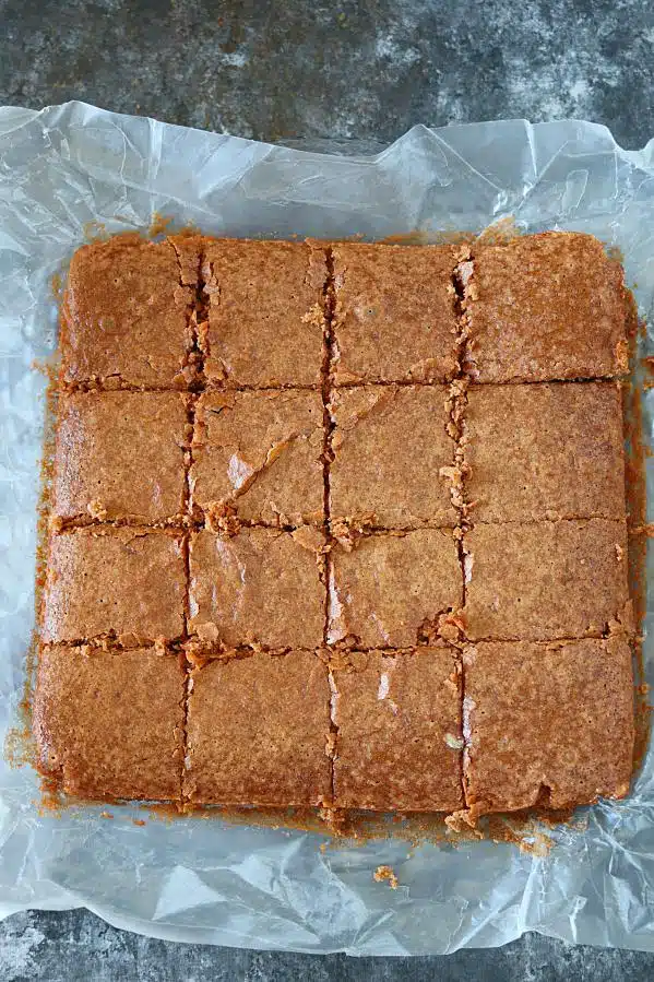 Eggless Baked  brownie