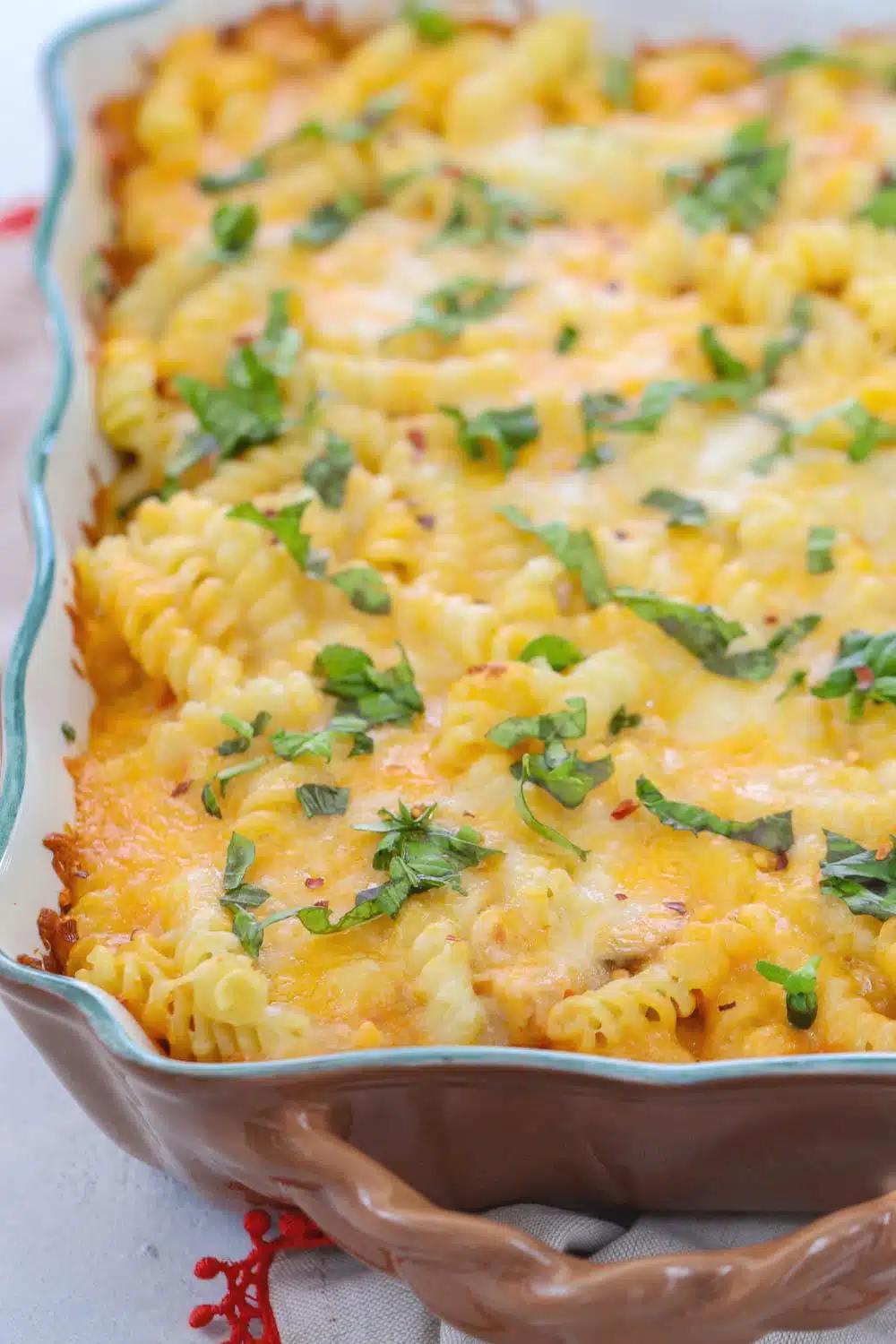 Baked Ziti With Summer Vegetables