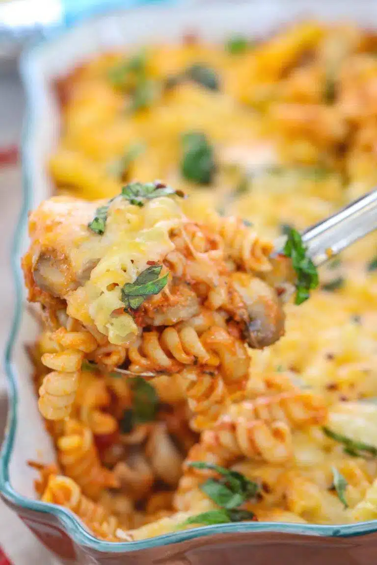 Baked Ziti With Summer Vegetables