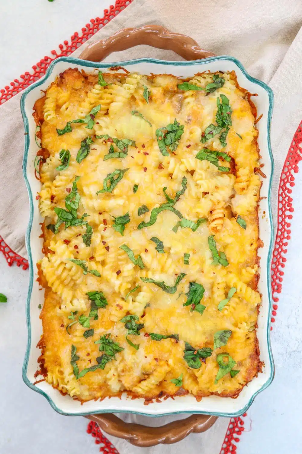 Baked Ziti With Summer Vegetables
