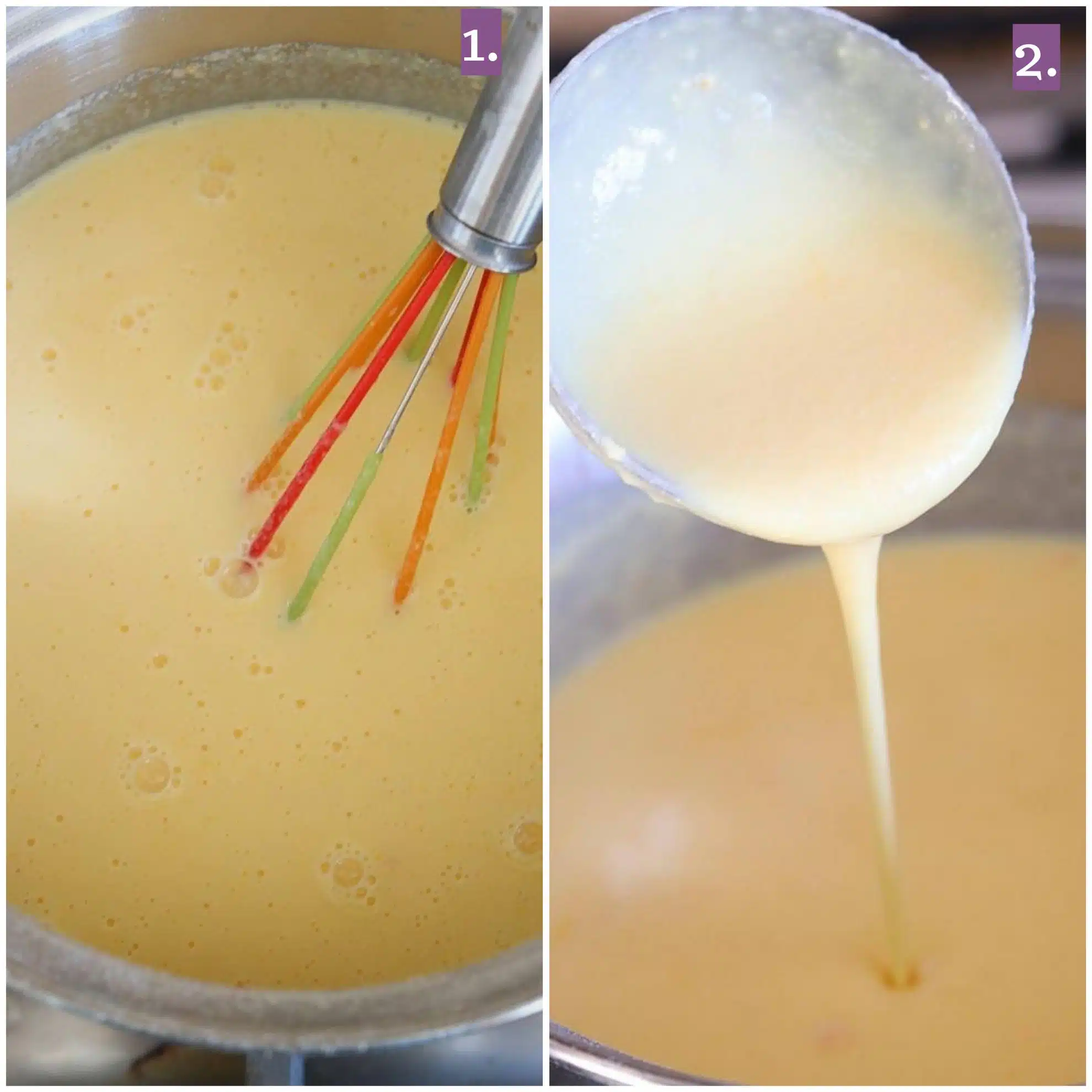 Making of No Bake Banana Pudding