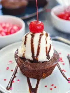 Vegan Brownie Sundae Cups - Ruchiskitchen