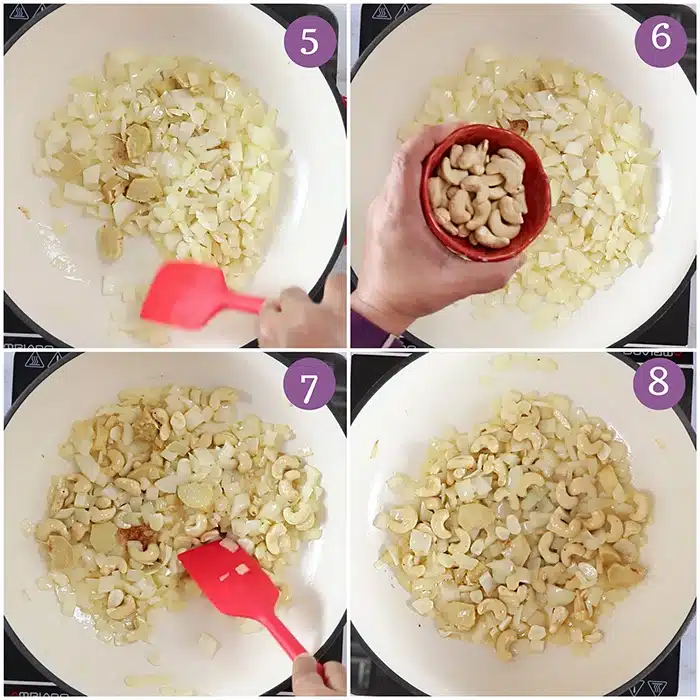 Add Cashews to the mix