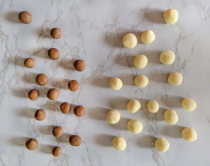 Divide dough into balls