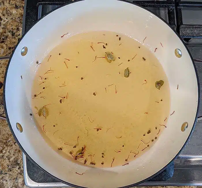 Prepare Sugar syrup