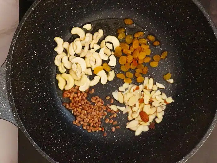 Add nuts