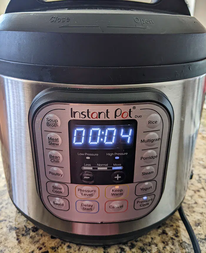 Pressure cook the dal