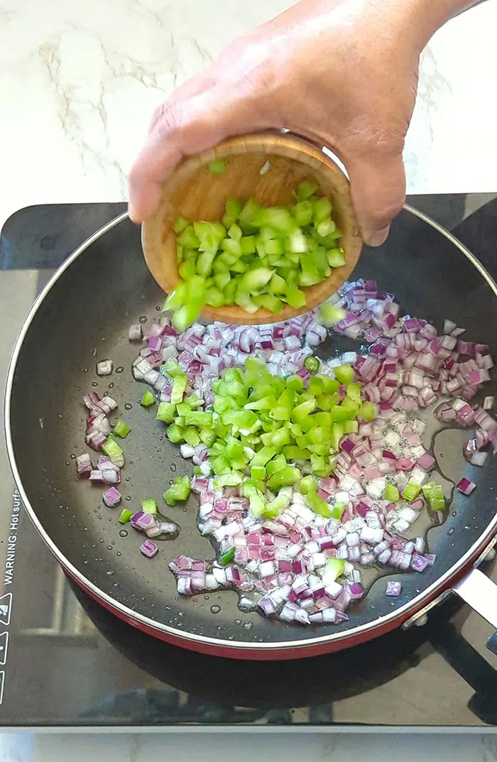 Add bell pepper