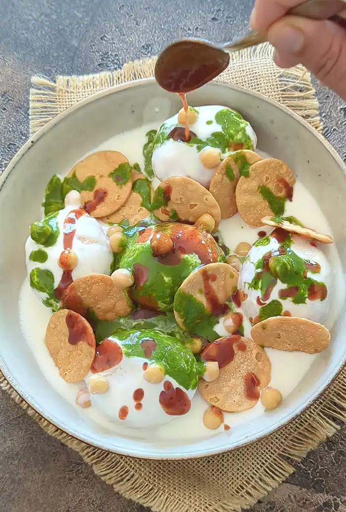How to make Dahi bhalla papdi chaat