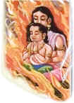 Narasimha avatar- Holika dahan Narasimha avatar- Holika dahan